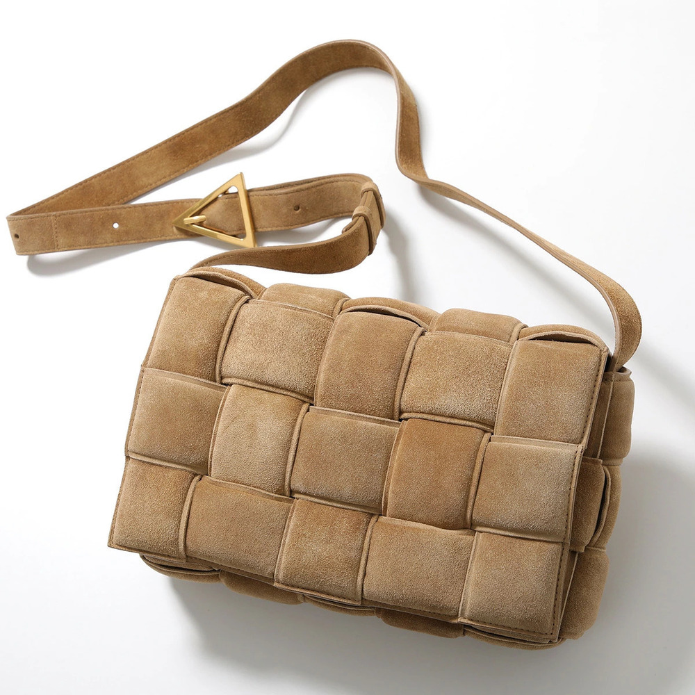 BOTTEGA VENETA Padded Cassette Shoulder Bag Maxi Intrecciato